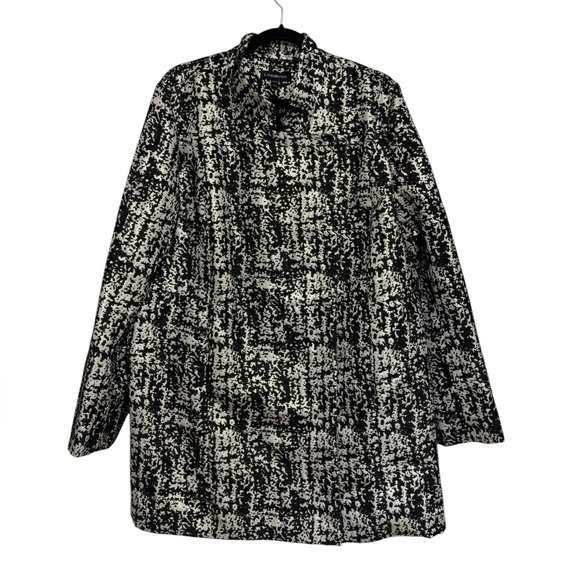 Lane Bryant Metallic Jaquard Jacket in Black and Gold - Size 18/20 - Picture 3 of 12